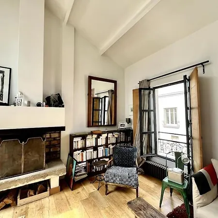 Daire Joli Loft Tres Lumineux 55m2 11em Paris